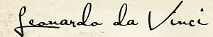 LEONARDO DA VINCI